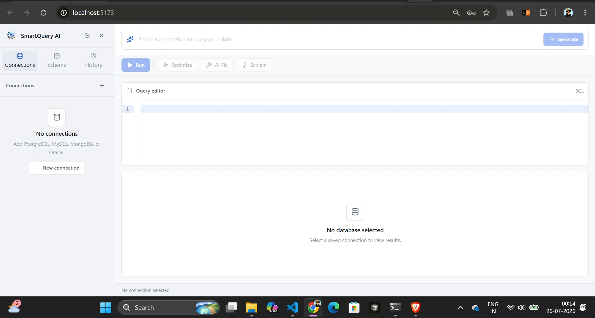 Query Intelligence System screenshot